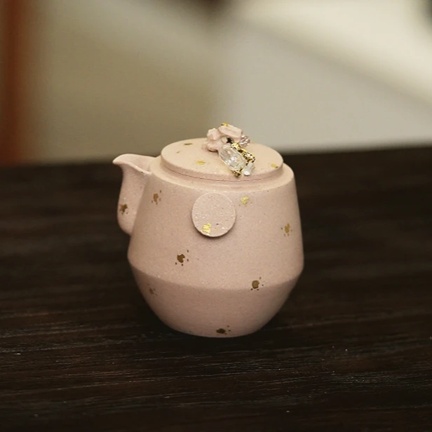 玉玲珑手把壶 洒金150cc