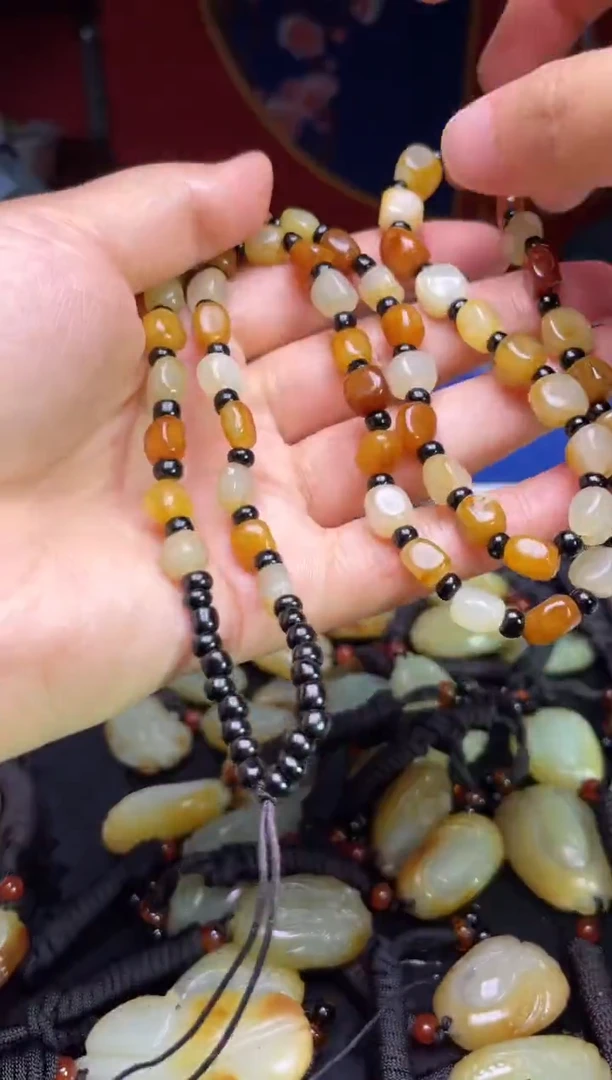 颈饰未镶嵌和田玉123