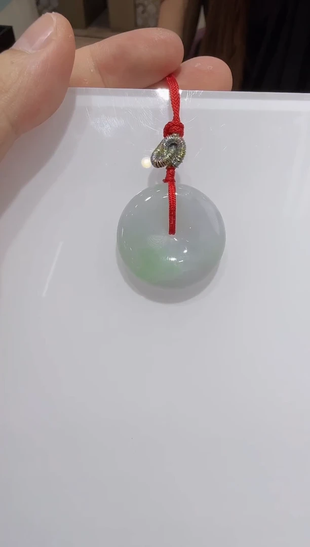 未镶嵌定制翡翠68-平安扣