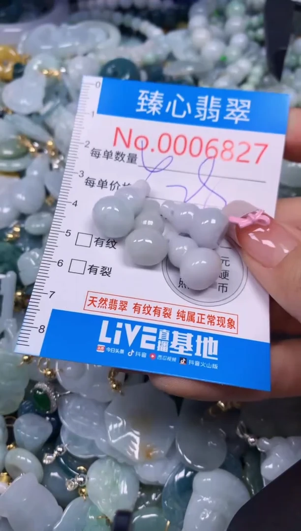 【闪购商品】翡翠颈饰未镶嵌含绳0006827