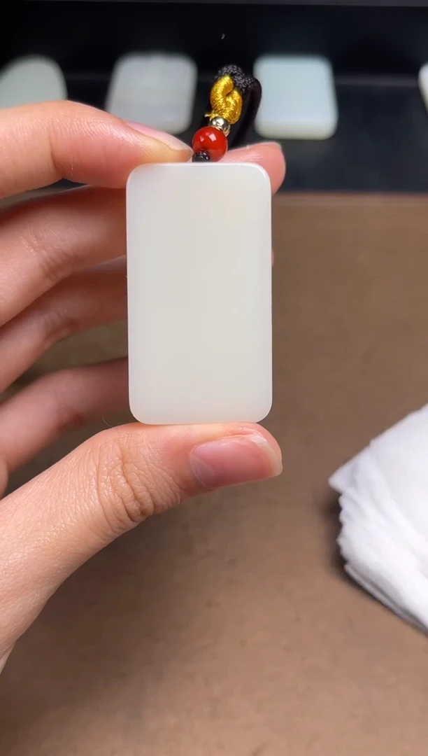 和田玉未镶嵌颈饰23