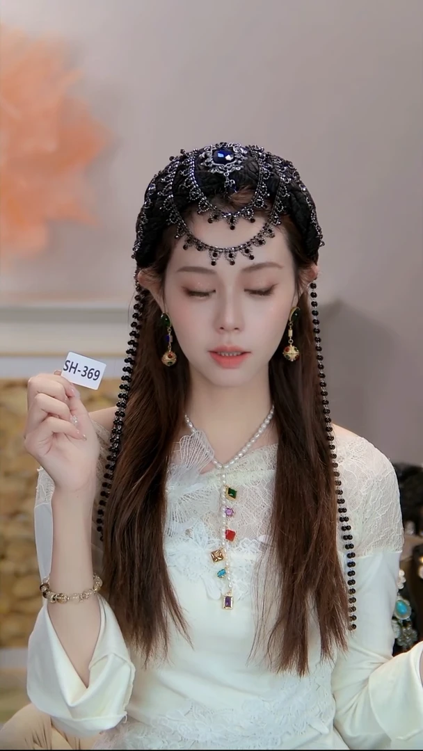 锌合金布艺发饰【SH-369】