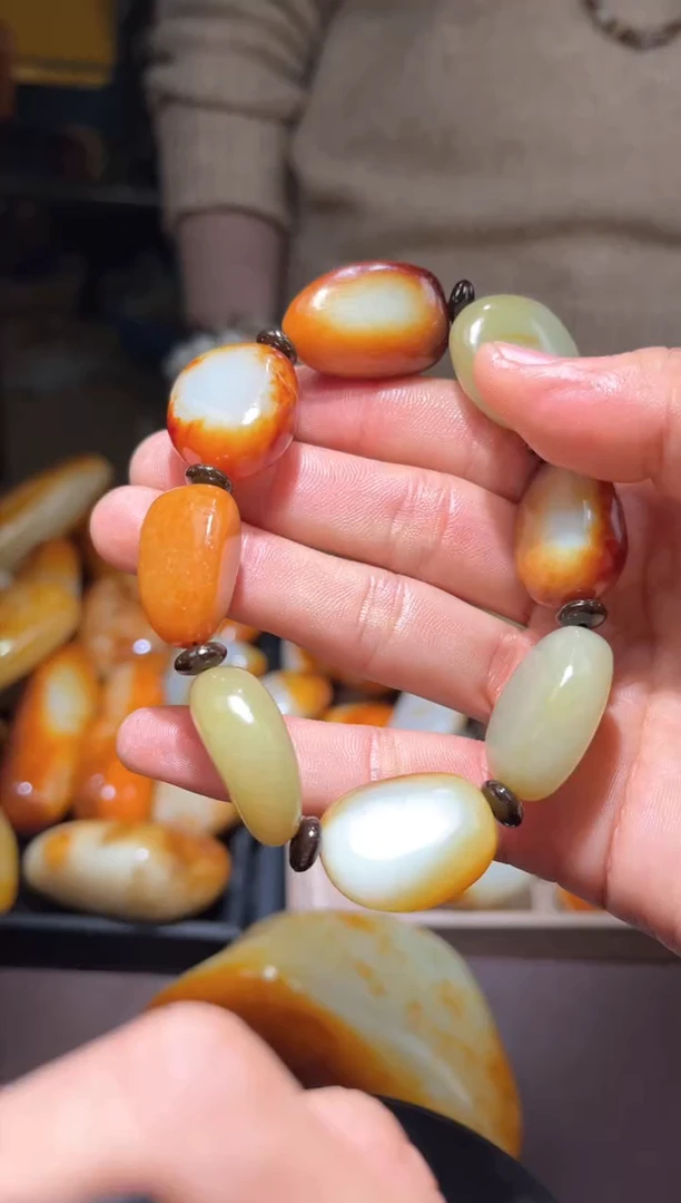 【闪购商品】和田玉（子料）颈饰未镶嵌YL-WW-2.4-3多样性发货