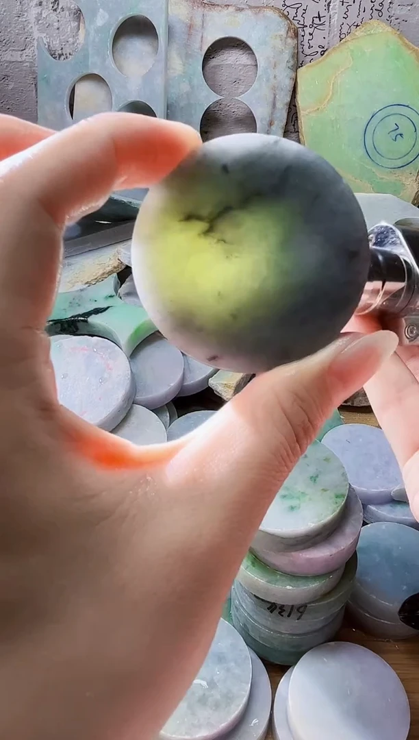 裸石翡翠天然翡翠A货500