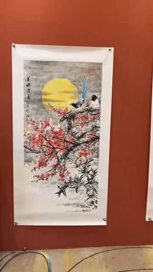 国画谢瑞新老师作品