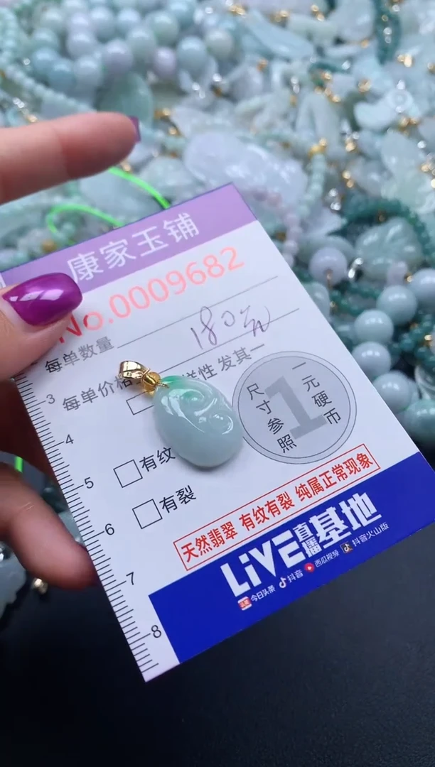 颈饰未镶嵌翡翠9682