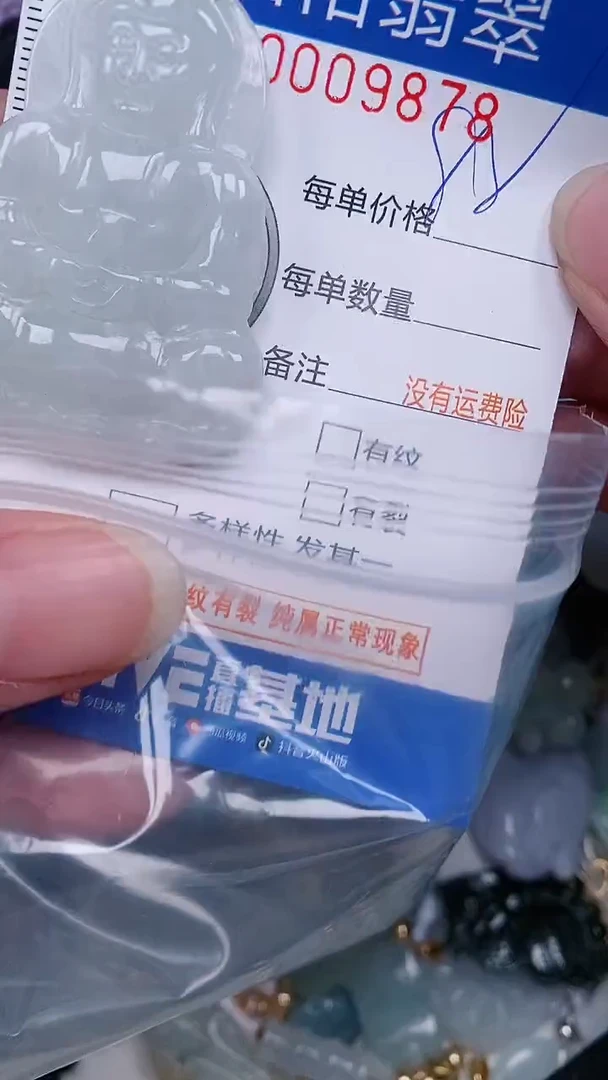 翡翠未镶嵌颈饰...0009878