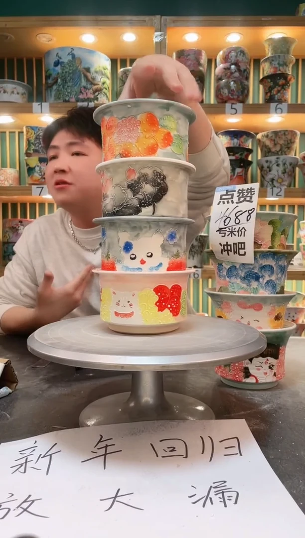 【闪购商品】瓷片默认微瑕一物一拍0211-307