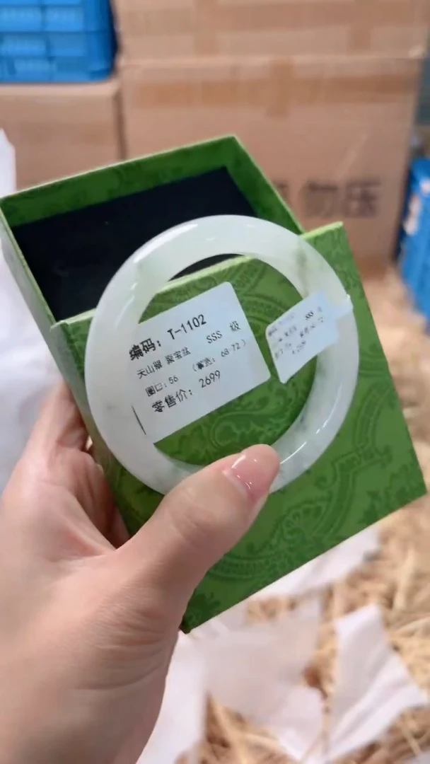 未镶嵌手镯石英质玉T-1102