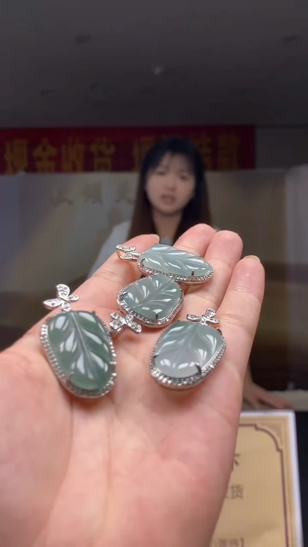 翡翠未镶嵌颈饰多样性发货【只发一件】*q3