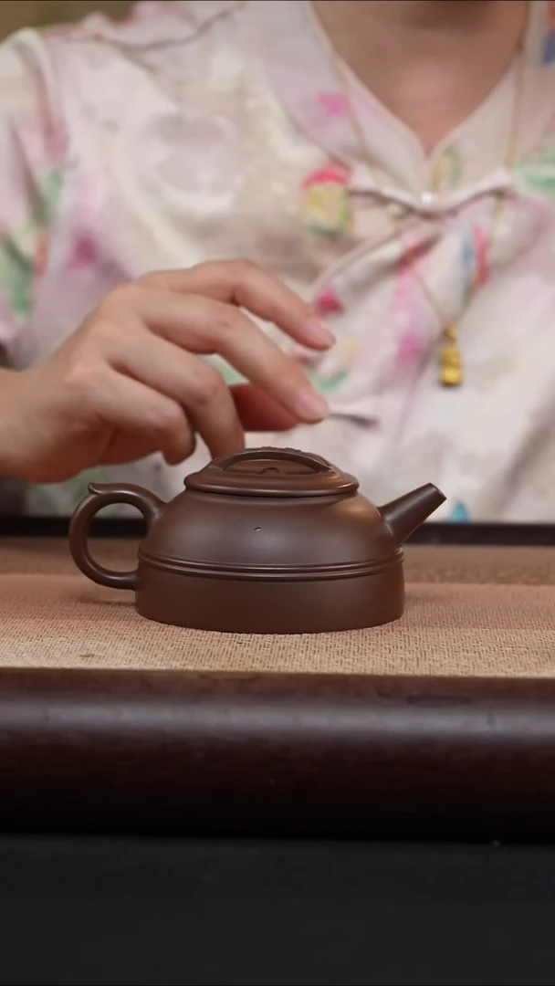 茶壶紫砂底槽清如意半月MH-2023