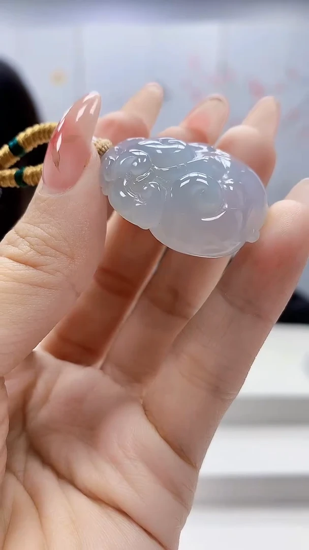 未镶嵌定制翡翠4852ty-毛货挂件15