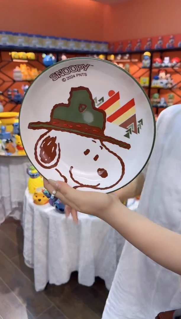 瓷片@@8寸陶瓷盘子秞下彩(微瑕)