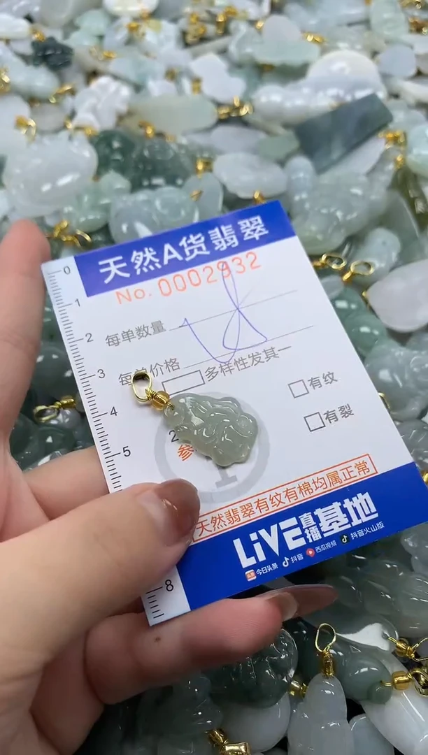 翡翠未镶嵌颈饰天然a货翡翠