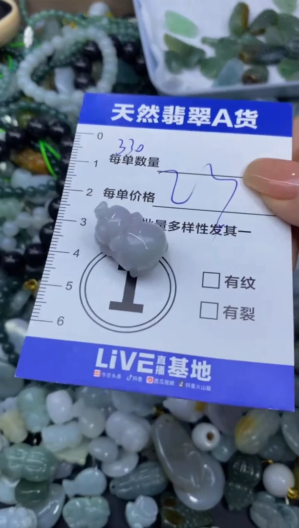 颈饰未镶嵌翡翠天然翡翠A货批量多样性发一件