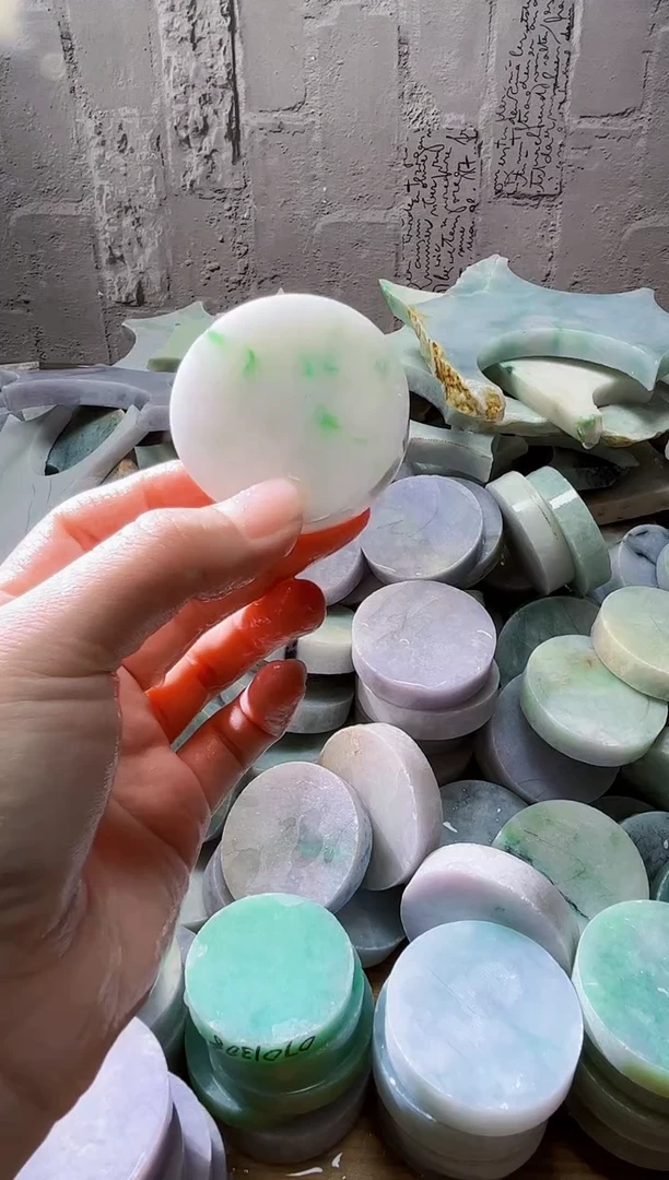 裸石翡翠天然翡翠A货古 南 721