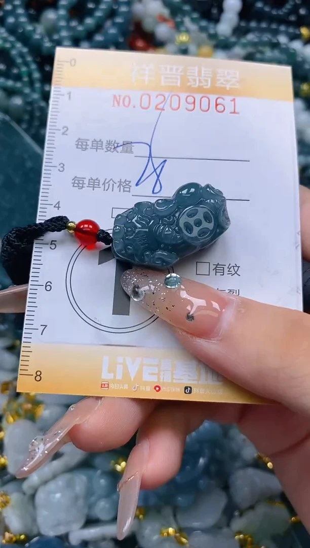 翡翠未镶嵌颈饰闪购0209061多样性发其一