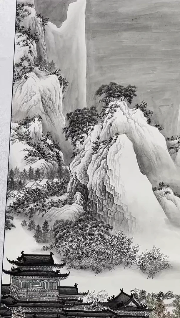 国画闪电购刘武绘画33