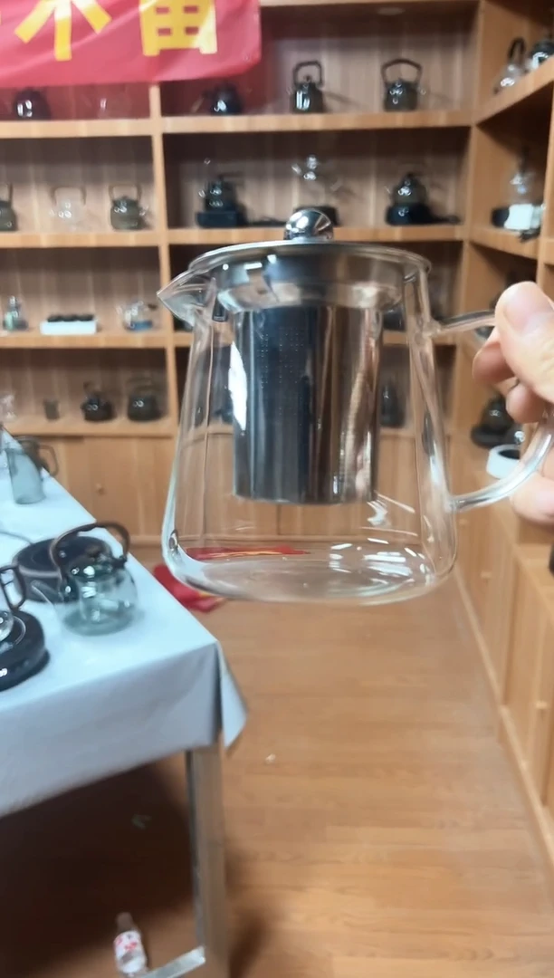 高硼硅玻璃泡茶壶