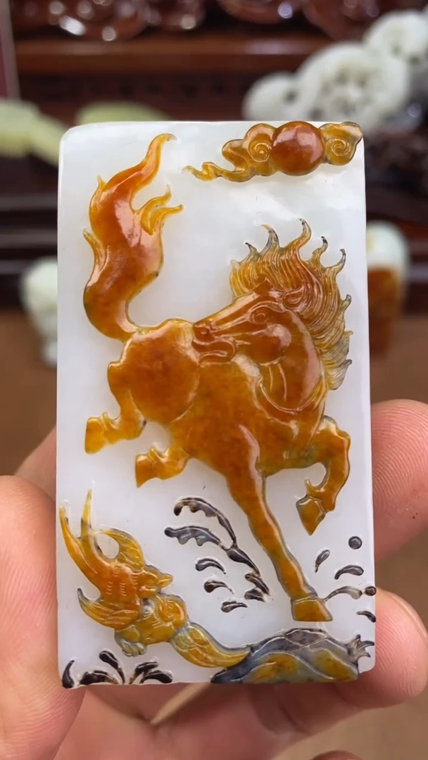 未镶嵌和田玉挂件和田玉