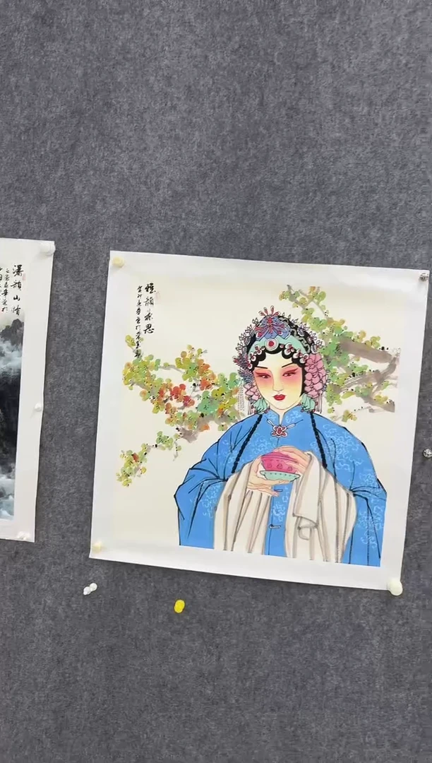 国画国画经典手绘4平尺