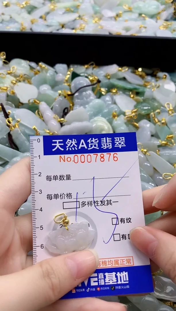 颈饰未镶嵌翡翠纯天然a货翡翠