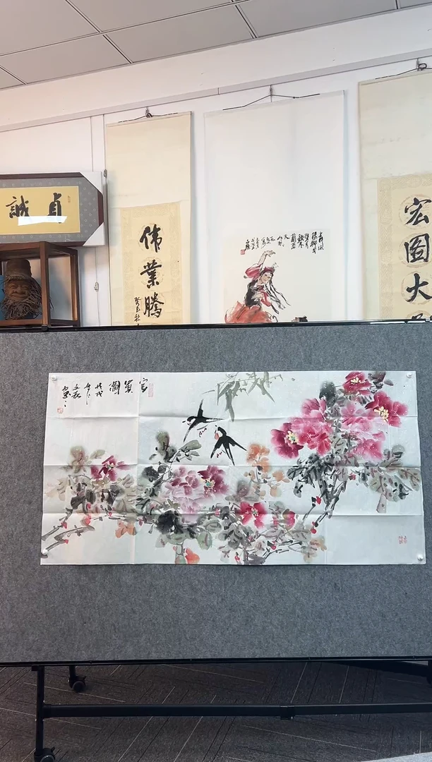 【闪购商品】绘画韩文秋老师花鸟图作品