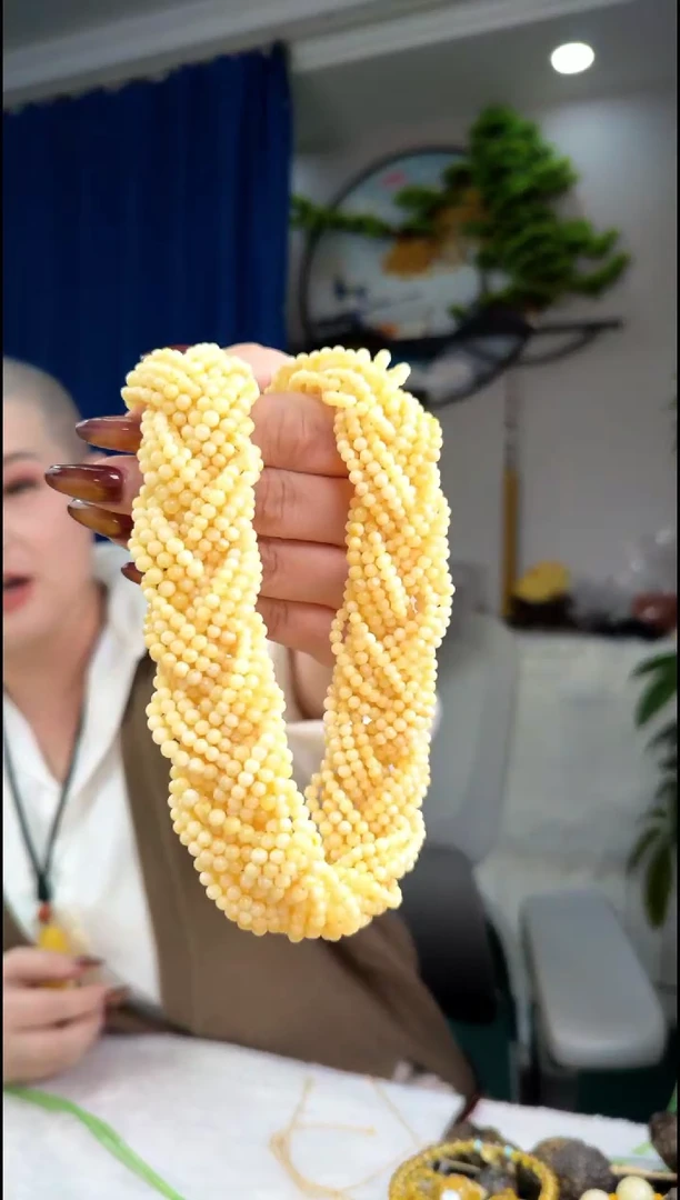 【闪购商品】琥珀颈饰未镶嵌项链