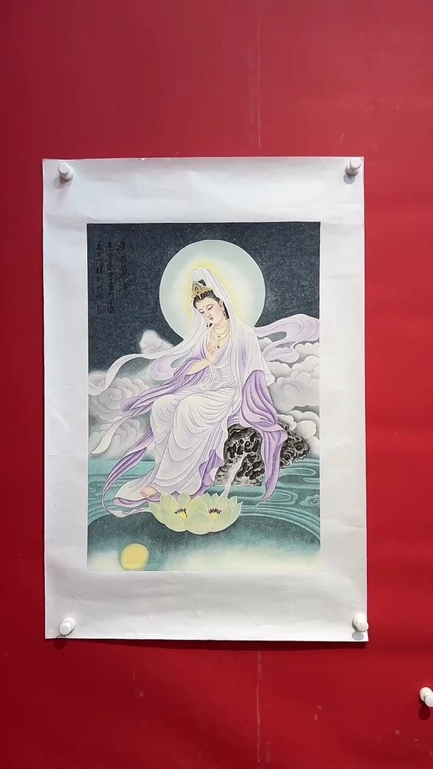 国画画家陆远华纯手绘原作