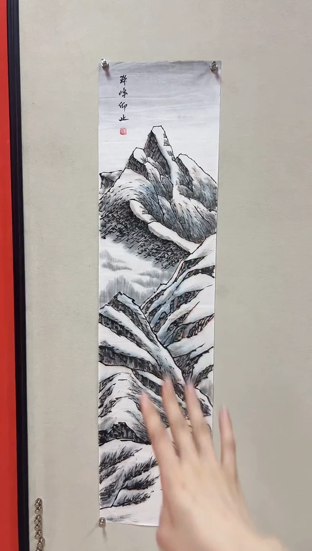 国画刘二郎-国画-4平尺-01