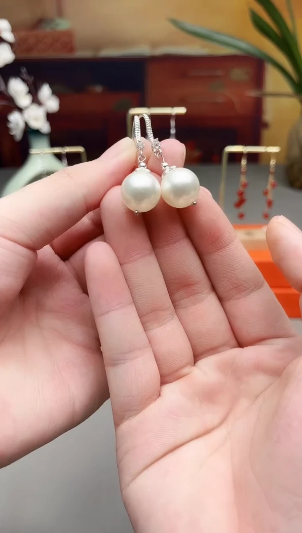 耳饰拼合珍珠（马贝珠）未镶嵌239