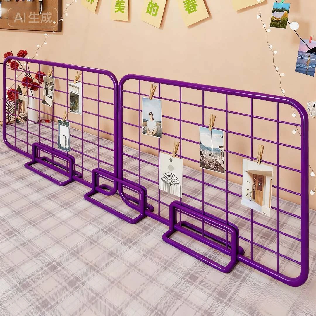 网格展示架幼儿园美工区手工绘画作品挂架置物架摄影相片收纳架子