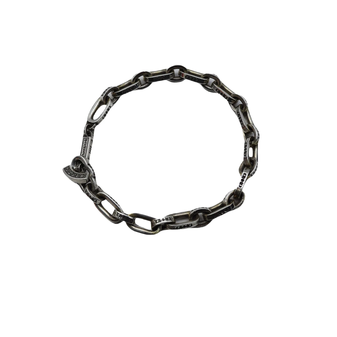 925银手链 CORNER CH 全银PAPER E手链