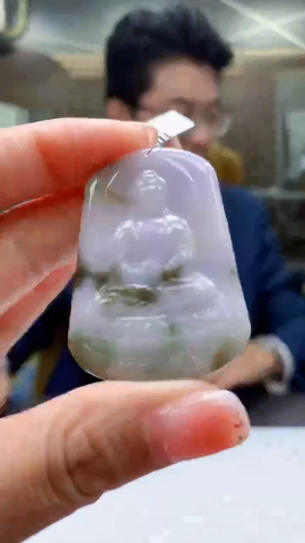 翡翠未镶嵌颈饰1091jj-jj挂件2