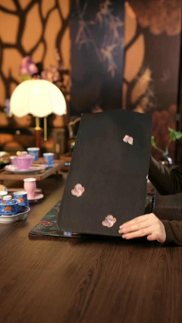 香云纱       茶席