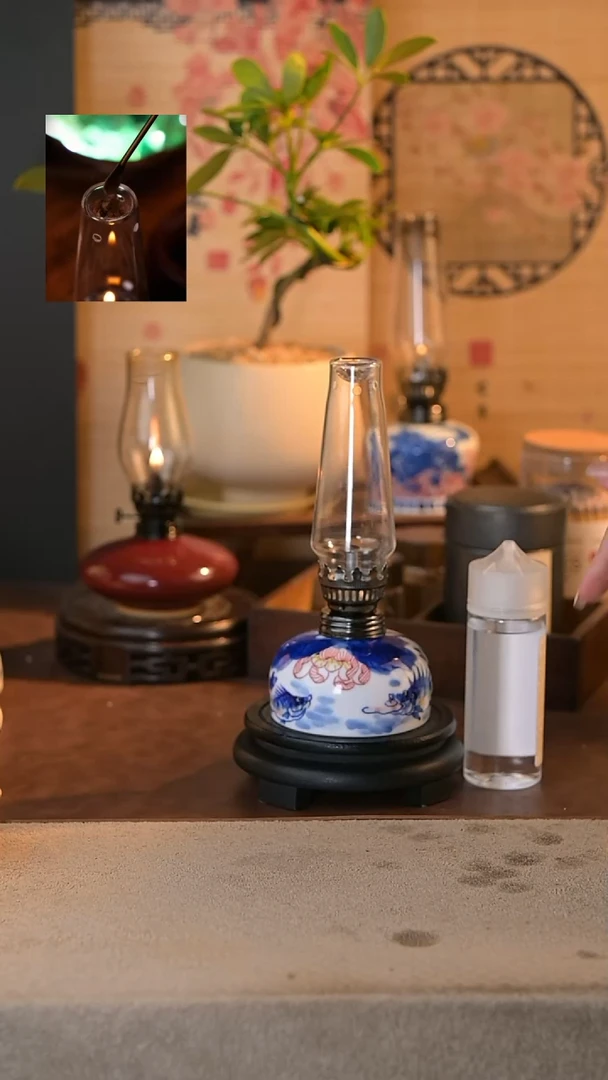 景德镇陶瓷香薰灯摆件