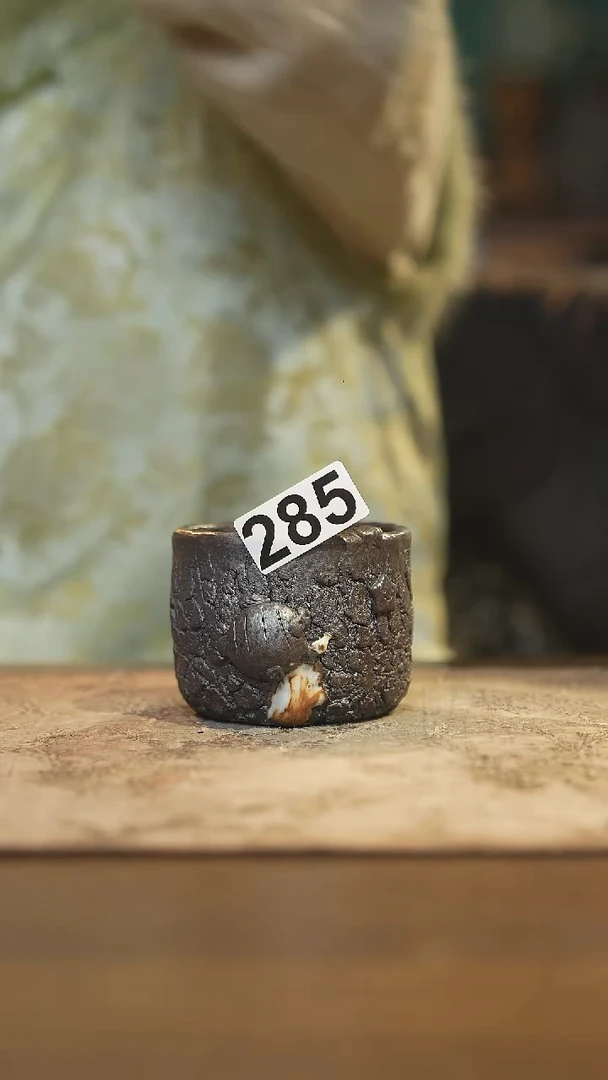 陶瓷茶器茶具主人杯285微瑕