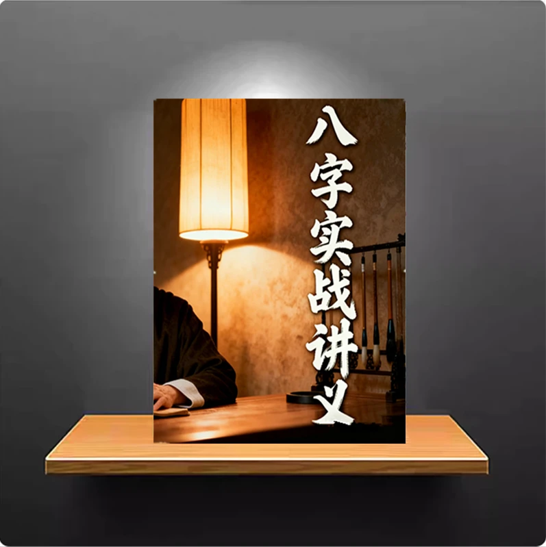 《八字实战讲义》八字实战速成讲义：零基础也能会的命理断测技巧