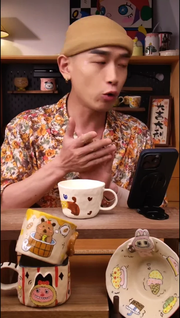 碗景德镇可爱设计师款陶瓷