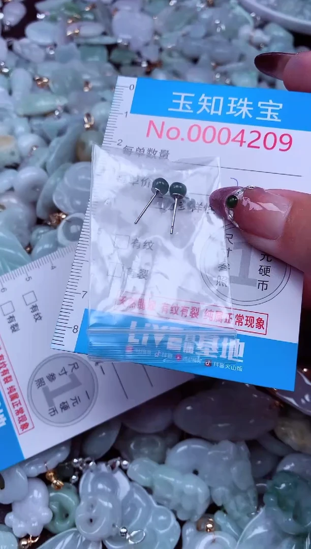 吊坠(不含链)未镶嵌翡翠4209