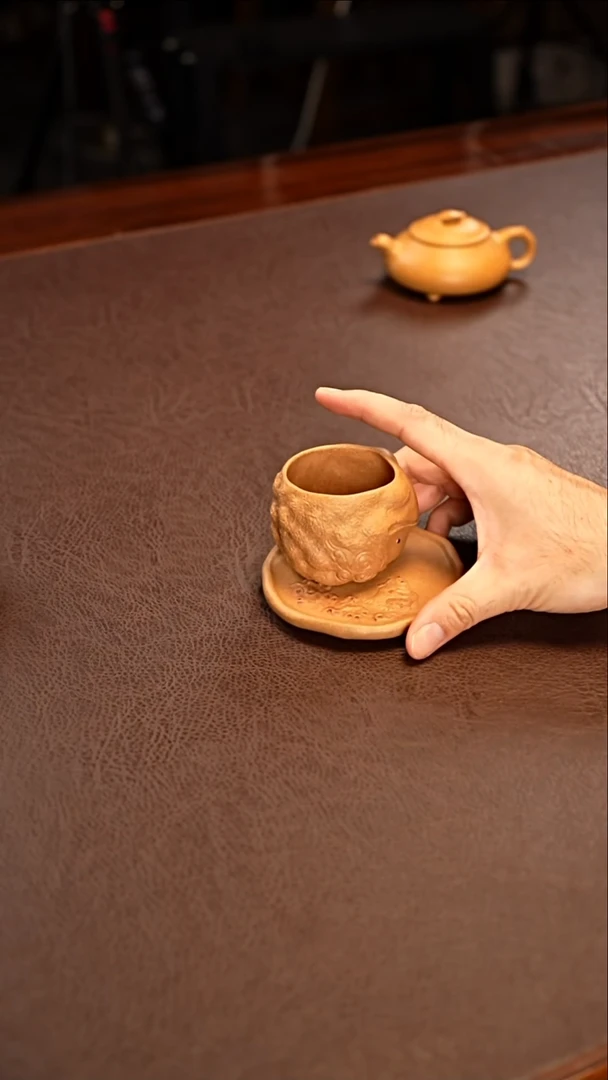 茶壶紫砂一杯一垫紫砂