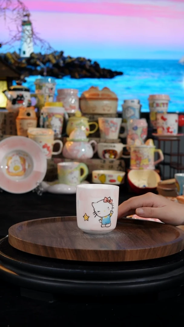 陶瓷便携款手工手绘景德镇陶瓷