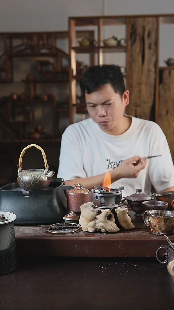 紫砂全手工温茶炉