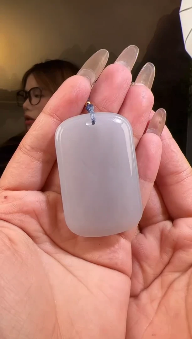 【闪购商品】和田玉颈饰未镶嵌无事牌4074