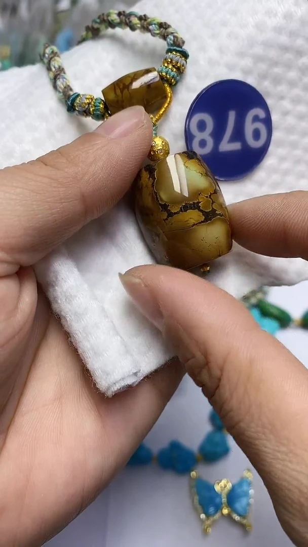 【闪购商品】绿松石项链未镶嵌978