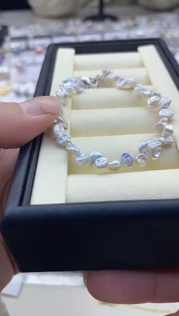 合金手链淡水珍珠19