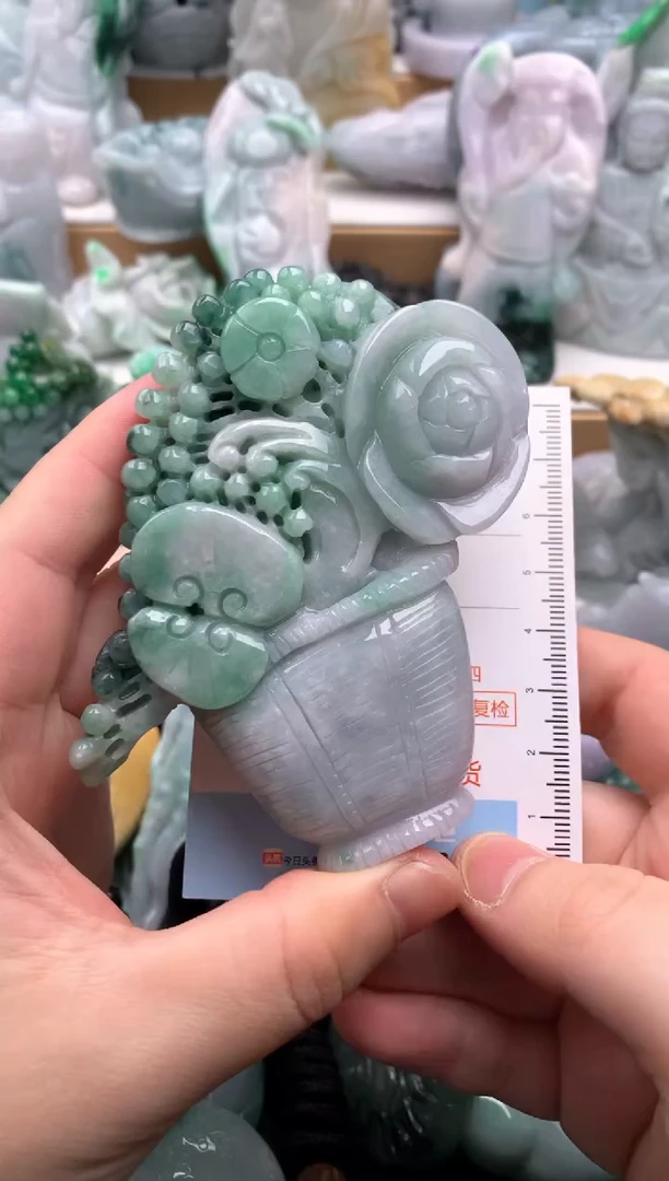 吊坠(不含链)未镶嵌翡翠1