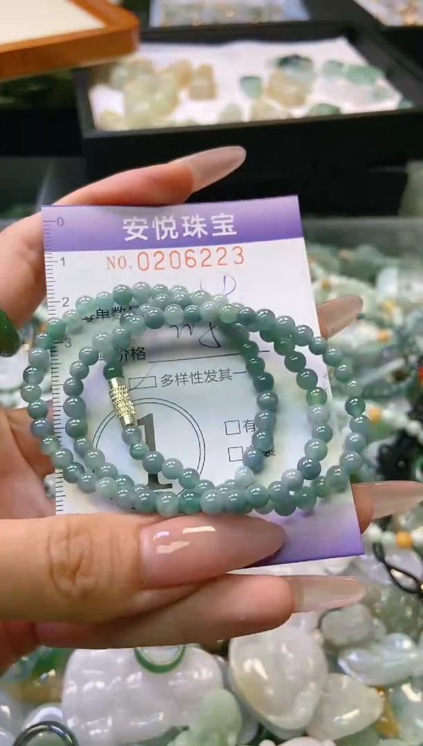 翡翠未镶嵌颈饰闪购0206223多样性发其一