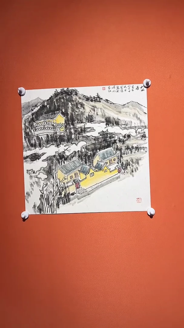 国画国画王保強老師手绘作品