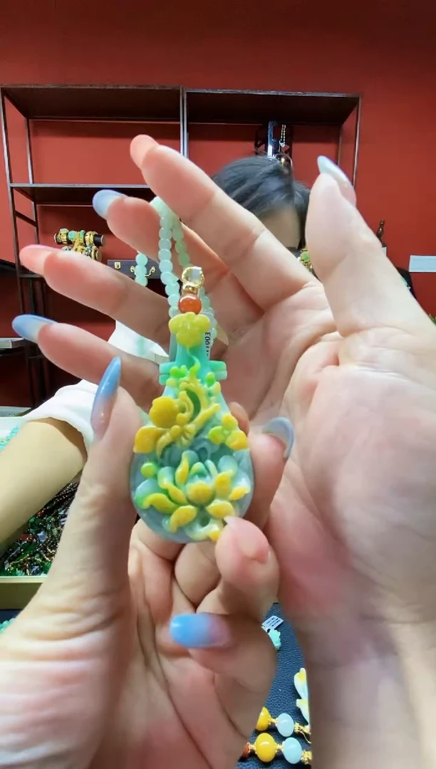 颈饰未镶嵌翡翠翡翠吊坠